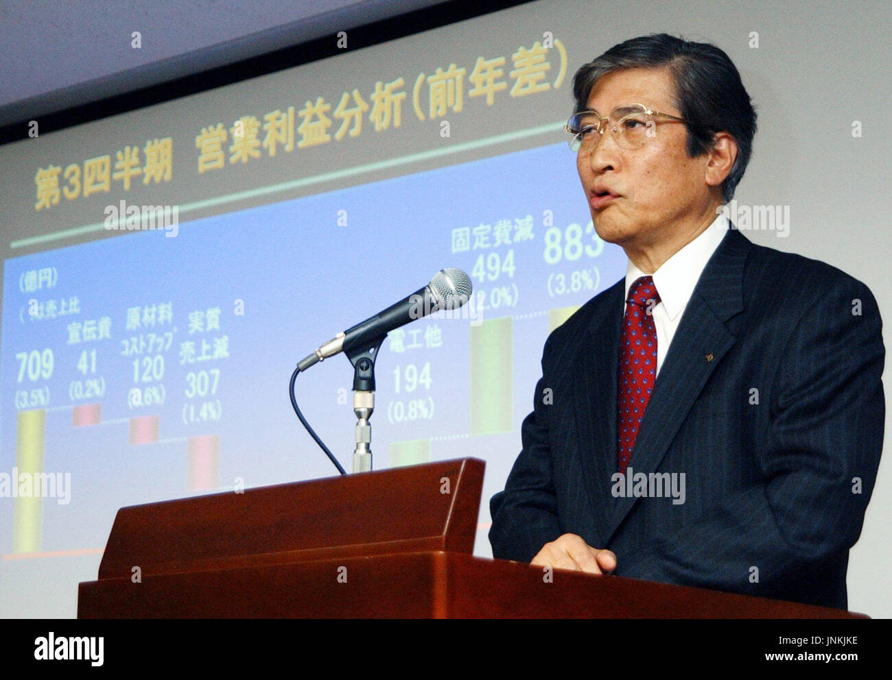 TOKYO, Japan Tetsuya Kawakami, senior mangaing director of Matsushita