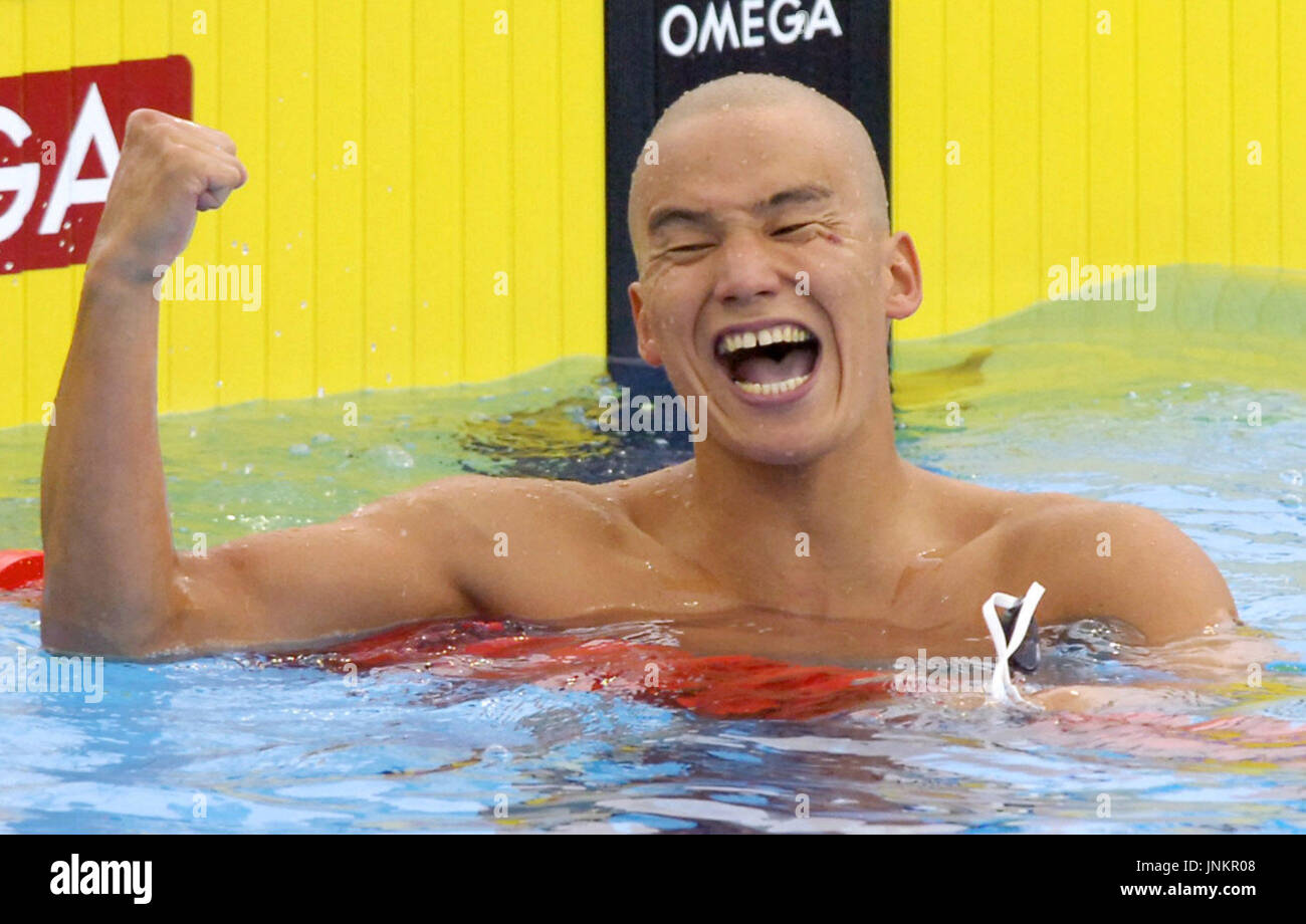 MONTREAL, Canada Japan's Takeshi Matsuda bursts into joy after