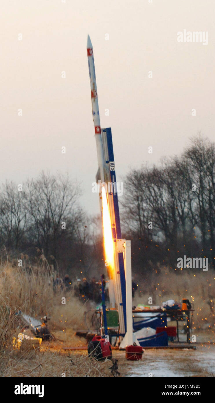 TAIKI, Japan - An experimental rocket that uses liquid oxygen and ...