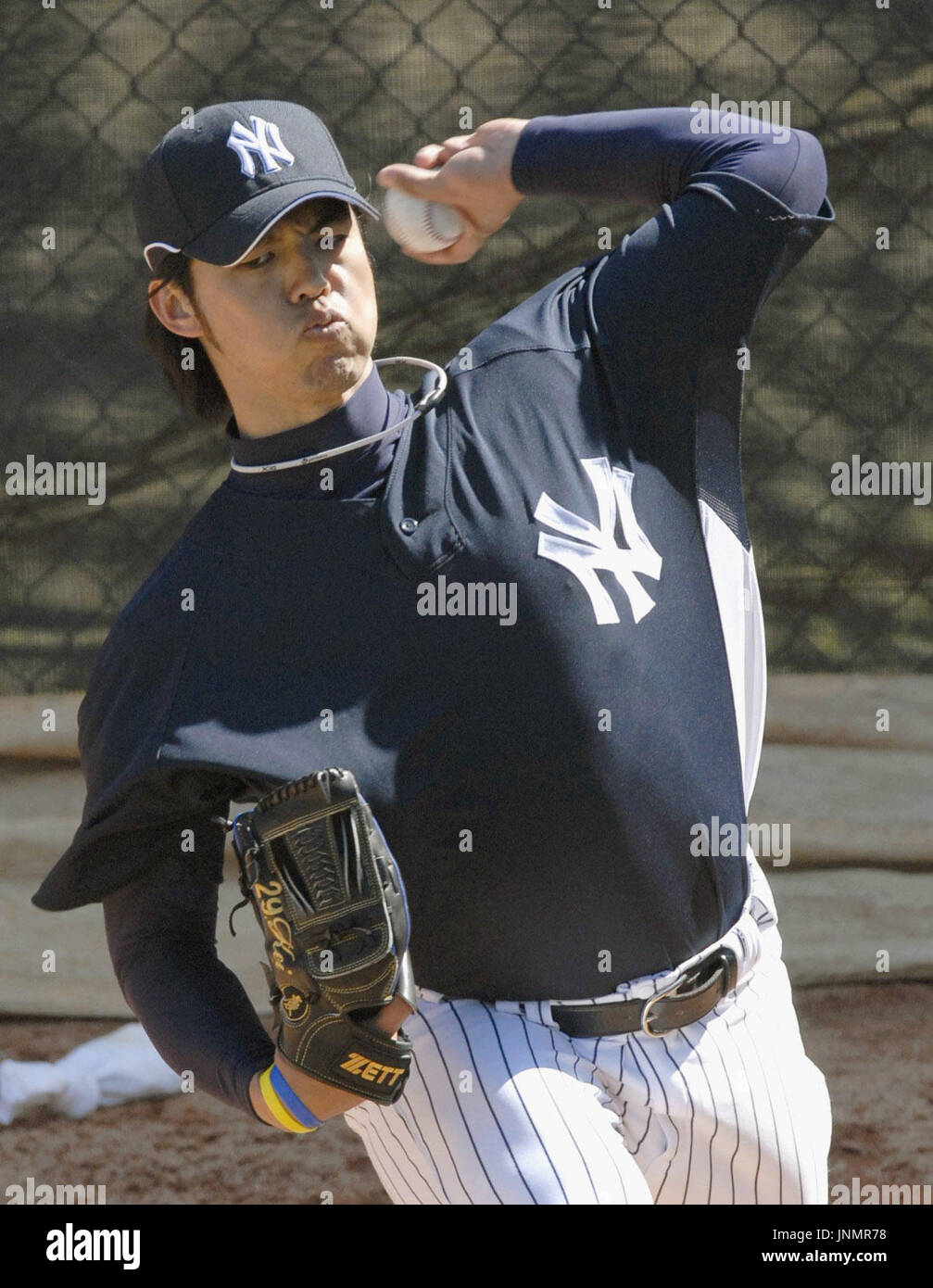 TAMPA, United States Japanese pitcher Kei Igawa pitches in the New