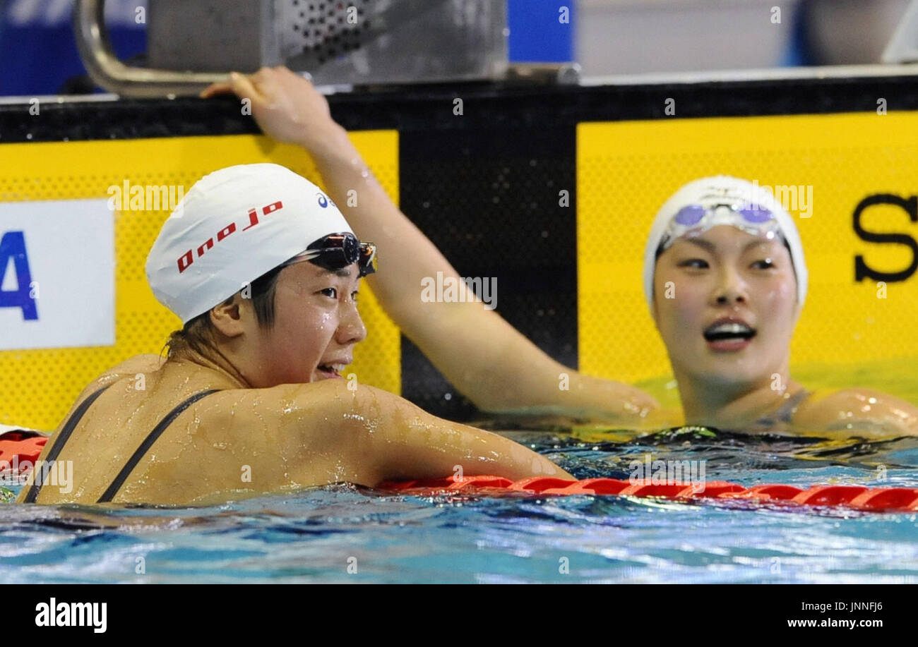 TOKYO, Japan - Saori Haruguchi (L) and Maiko Fujino (R) booked 