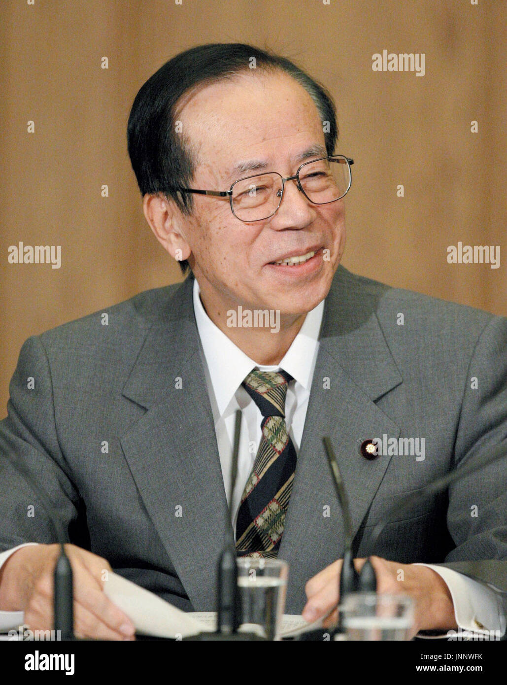 TOKYO, Japan Prime Minister Yasuo Fukuda smiles during an interview
