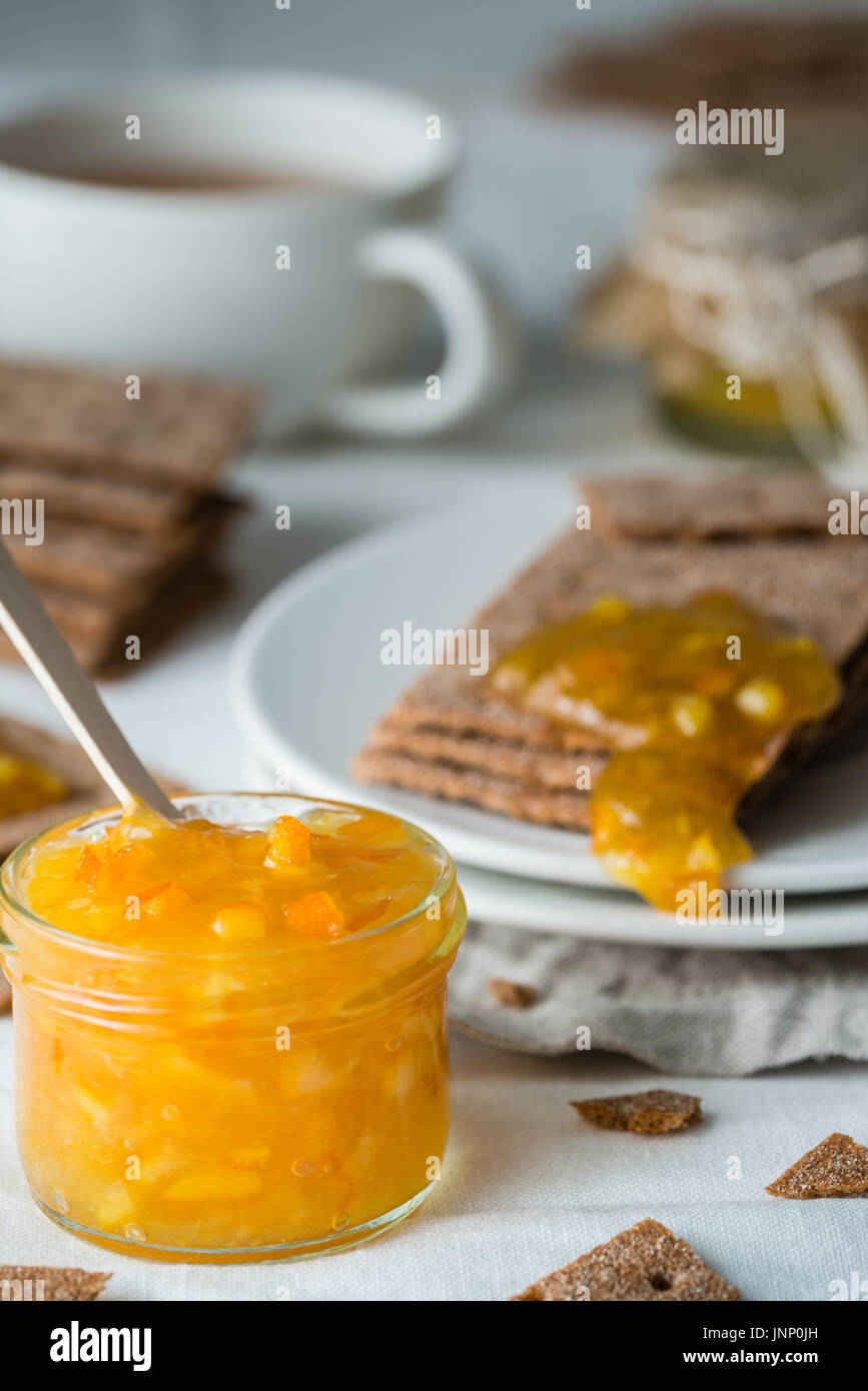 Rye crackers jam hires stock photography and images Alamy