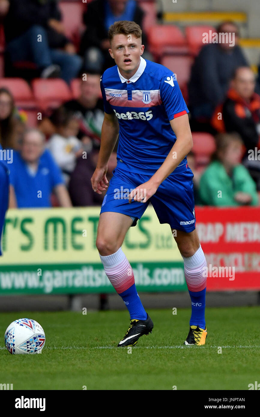 Stoke City S Harry Souttar During The Pre Season Match At Gresty Road Crewe Stock Photo Alamy