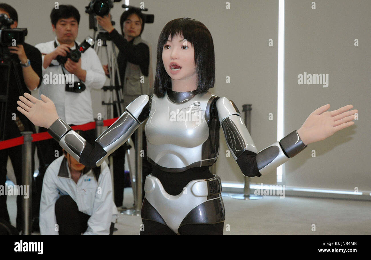 TSUKUBA, Japan - The humanoid robot