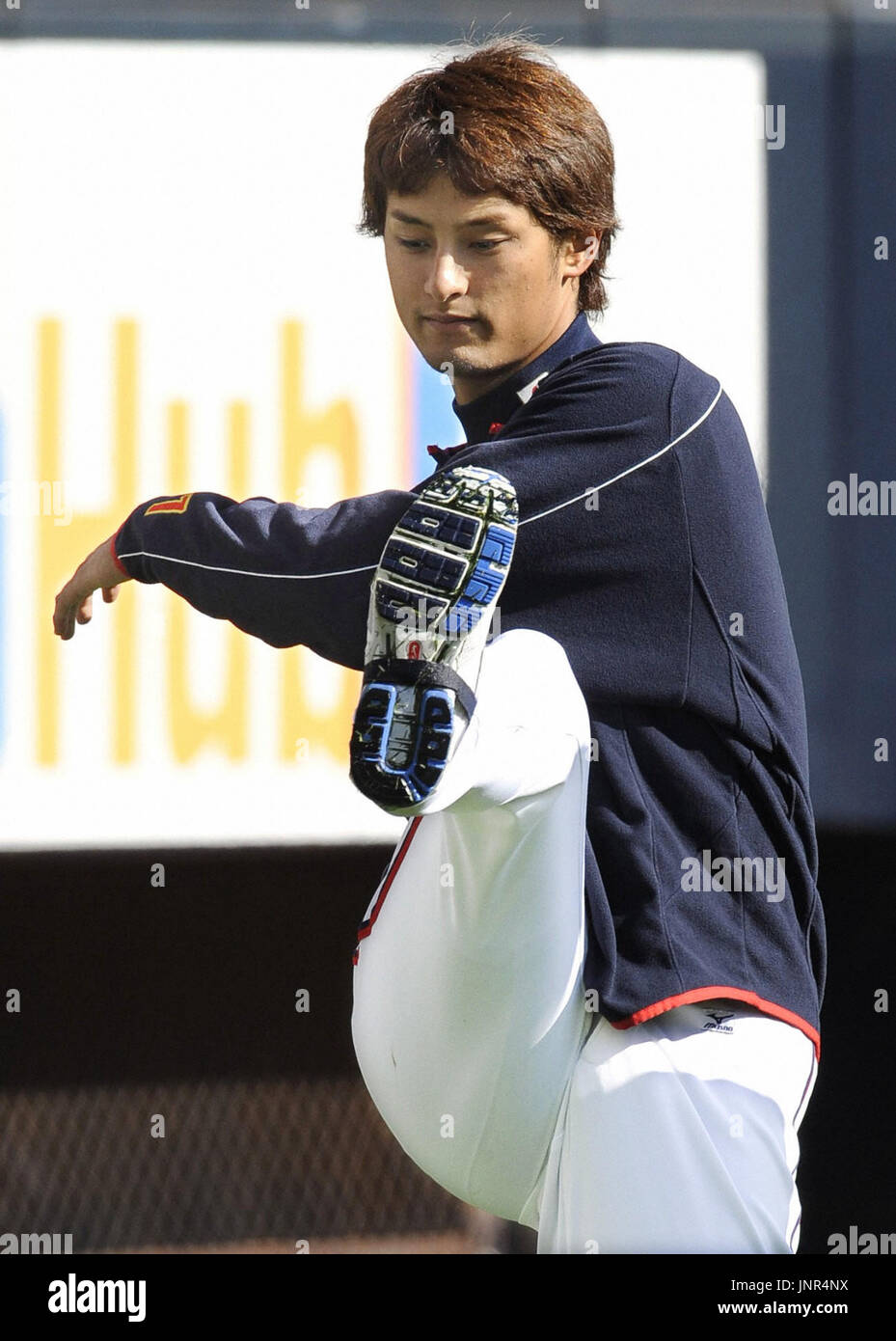 SAN DIEGO, United States - Yu Darvish, a pitcher of the Japanese ...
