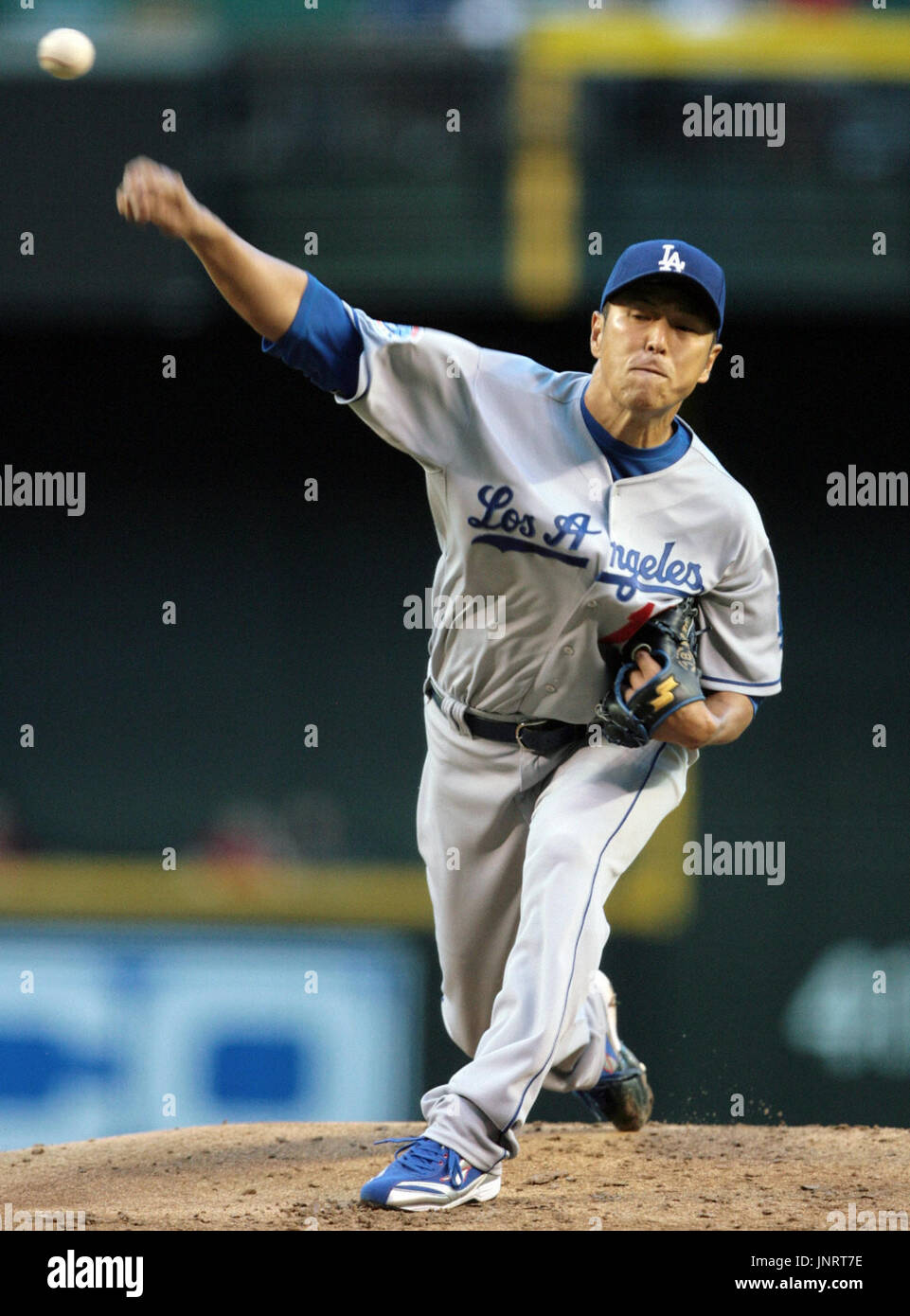 PHOENIX, United States - Los Angeles Dodgers right-hander Hiroki Kuroda ...