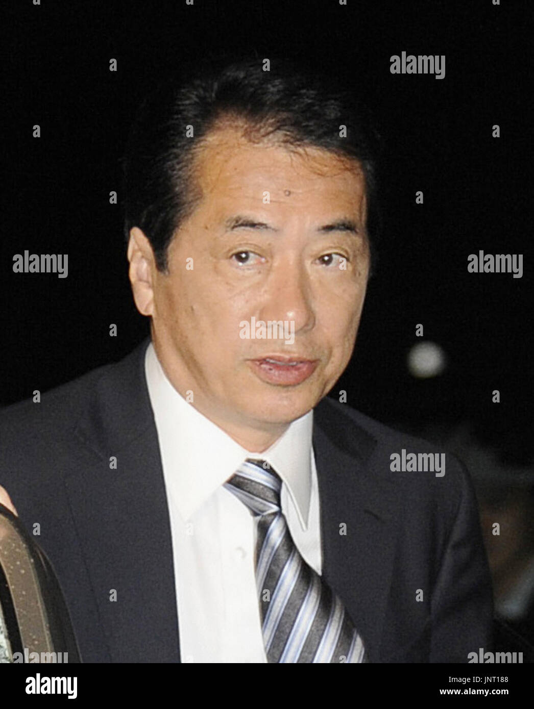 TOKYO, Japan - Japanese Prime Minister Naoto Kan arrives at his ruling ...