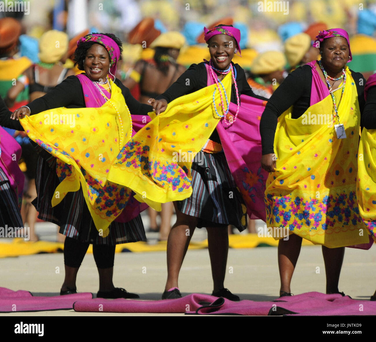 JOHANNESBURG, South Africa Performers dance during the opening