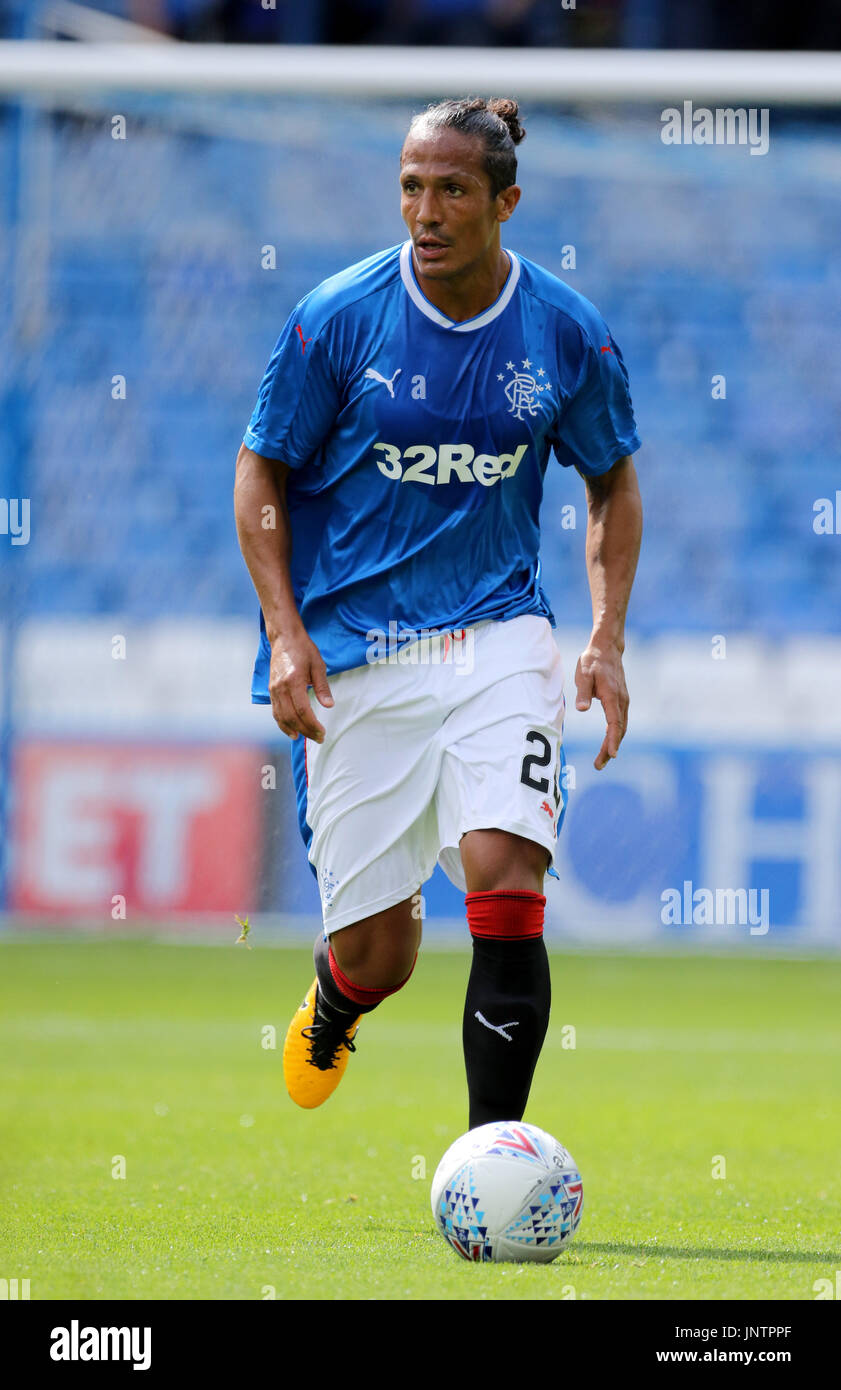 Rangers' Bruno Alves during the pre-season match at Hillsborough, Sheffield. Stock Photo