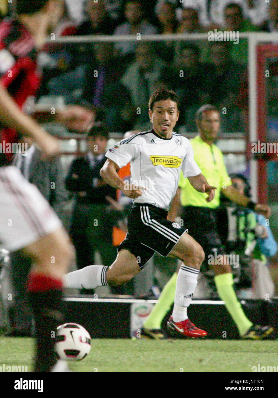 CESENA, Italy - World Cup defender Yuto Nagatomo of Cesena (C 