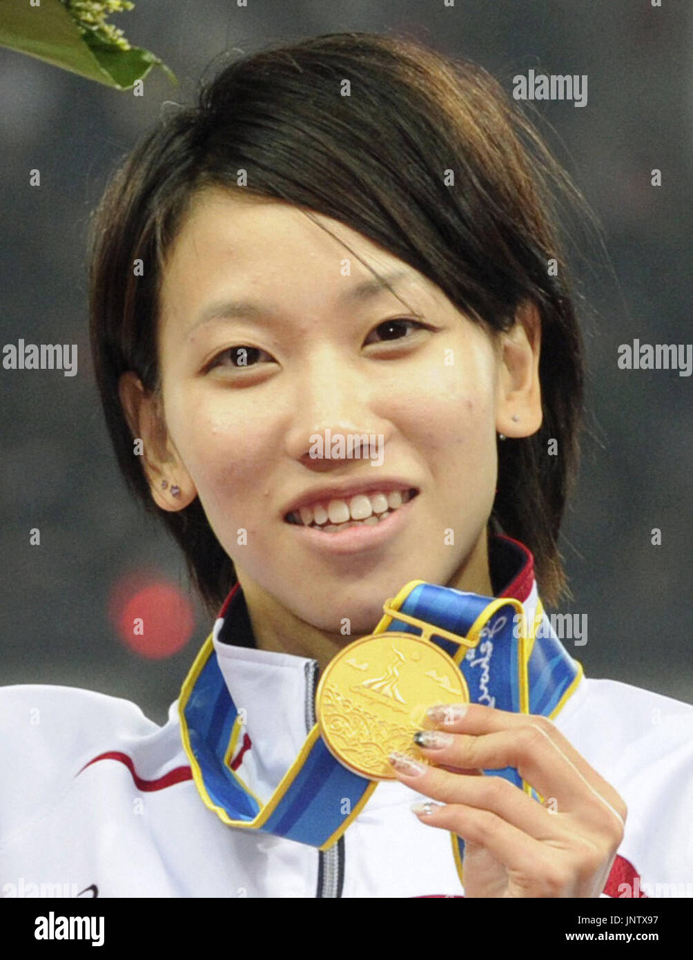 GUANGZHOU, China Japan's Chisato Fukushima celebrates after winning