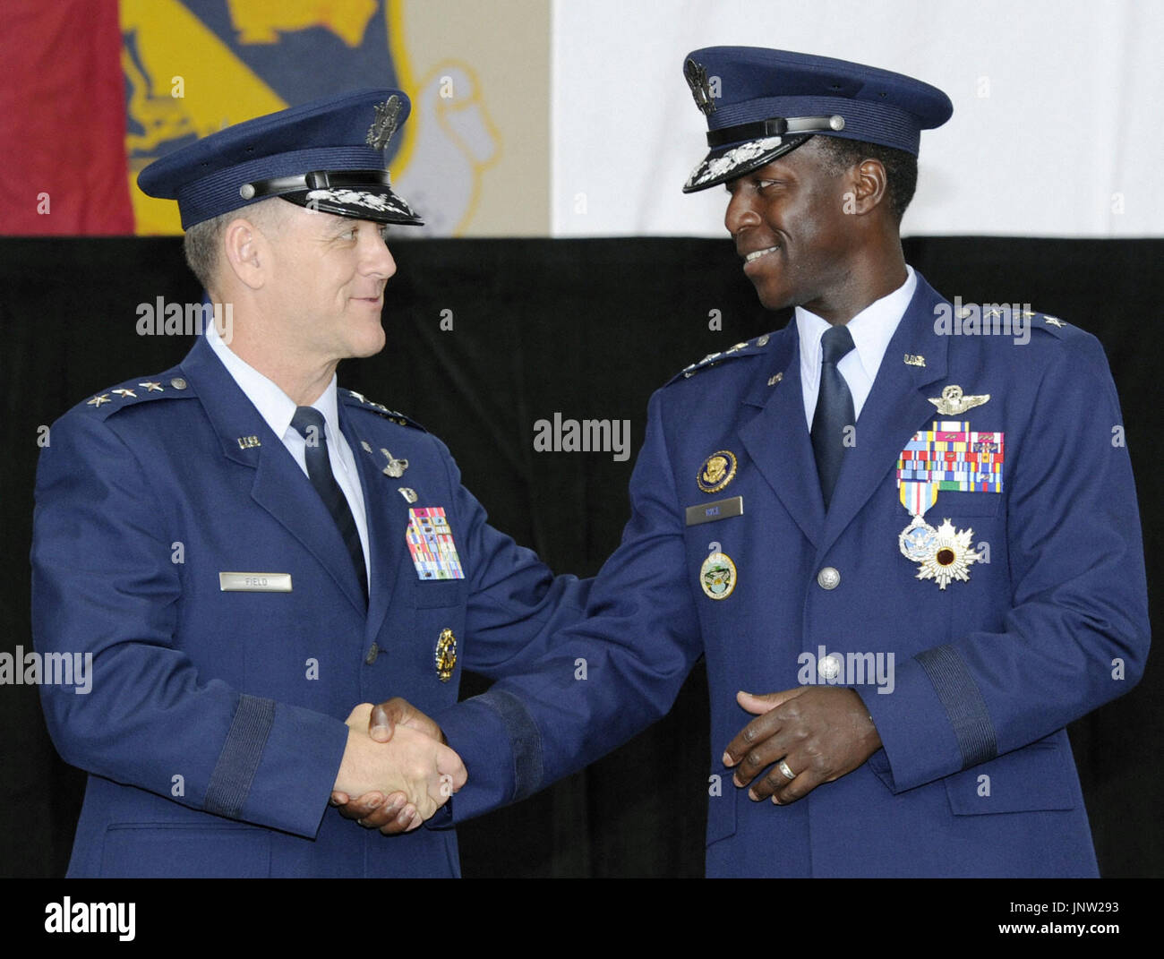 General Ed Rice TOKYO, Japan - Lt. Gen. Burton Field (L) and Lt. Gen. Edward Rice shake ...
