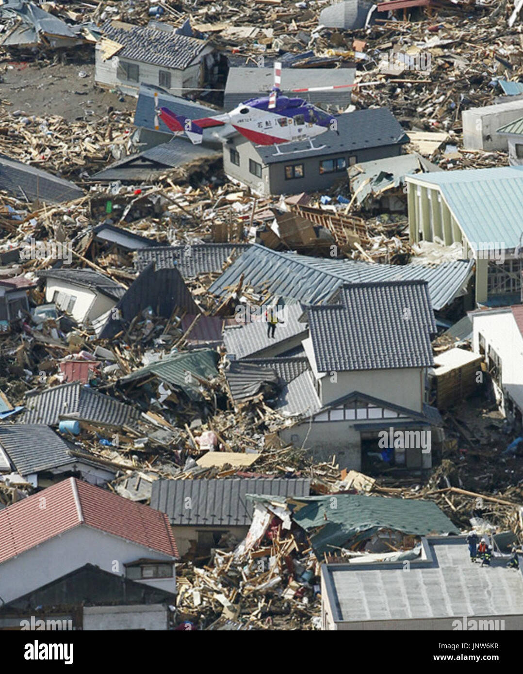 Tsunami in hokkaido