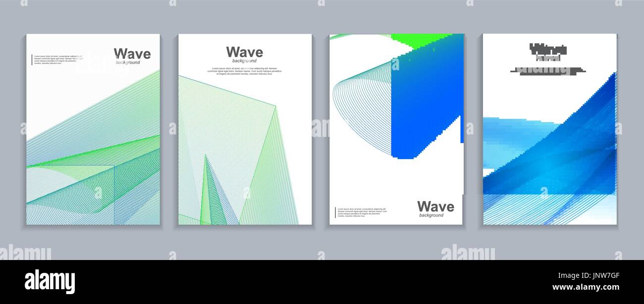 Simple Minimal Covers Abstract 3d Meshes Template Design. Future Geometric Pattern. Vector Illustration Stock Vector