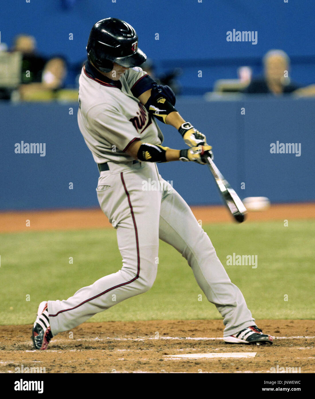 TORONTO, Canada Tsuyoshi Nishioka of the Minnesota Twins records his
