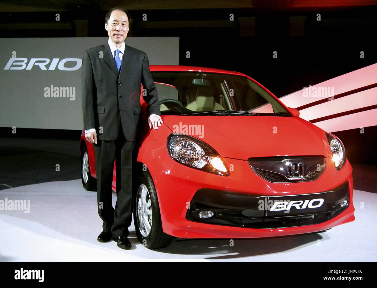 NEW DELHI, India - Takashi Nagai, president of Honda Siel Cars India ...