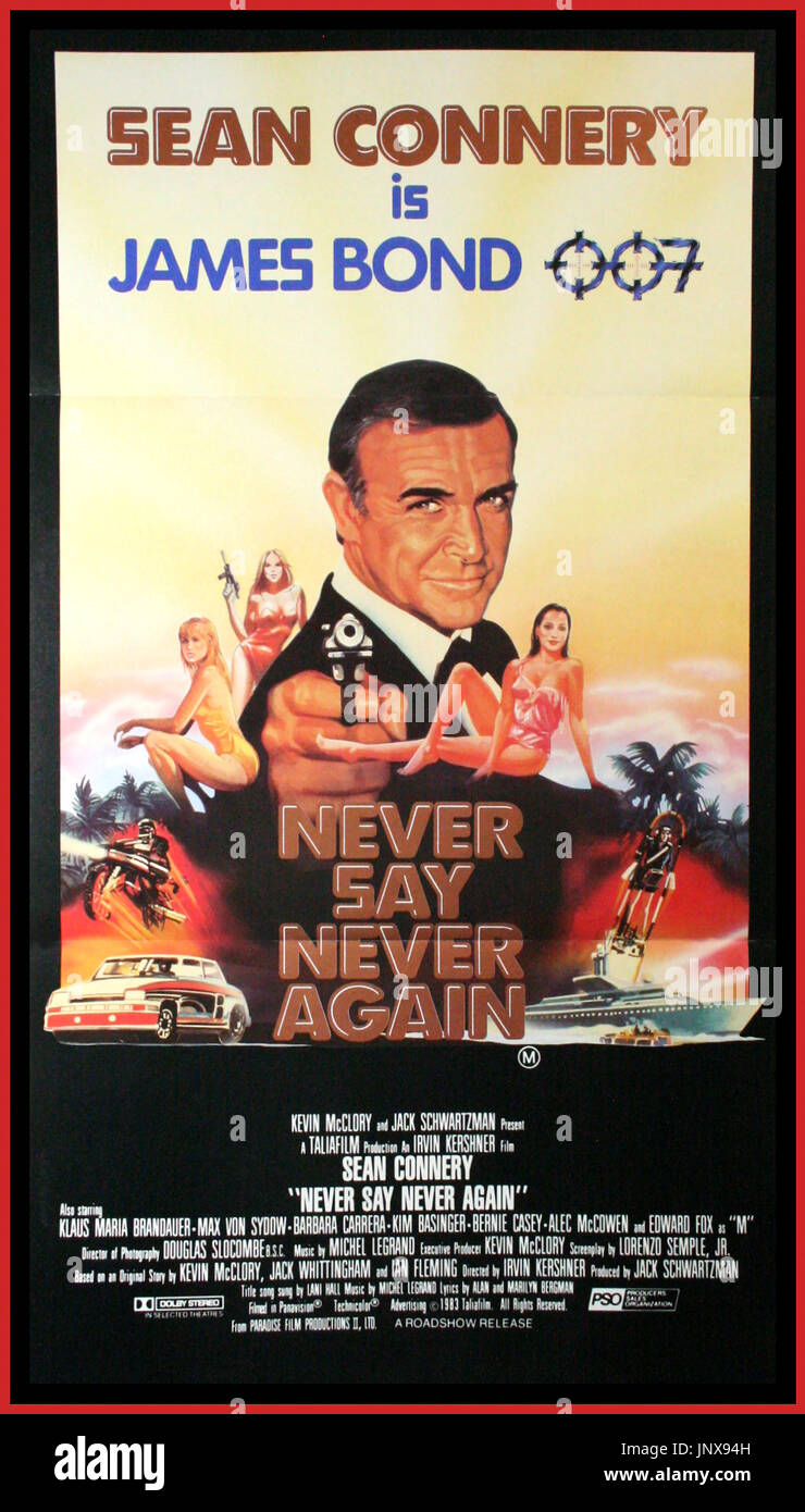 007 never say never again