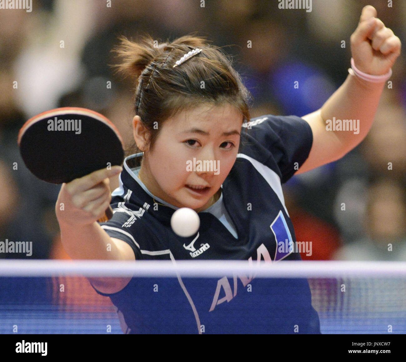 TOKYO, Japan Japanese table tennis player Ai Fukuhara plays Kasumi