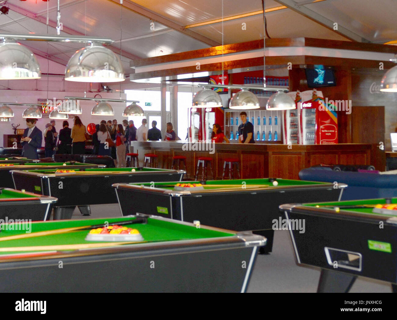 LONDON, Britain Photo shows pool tables in The Globe, an