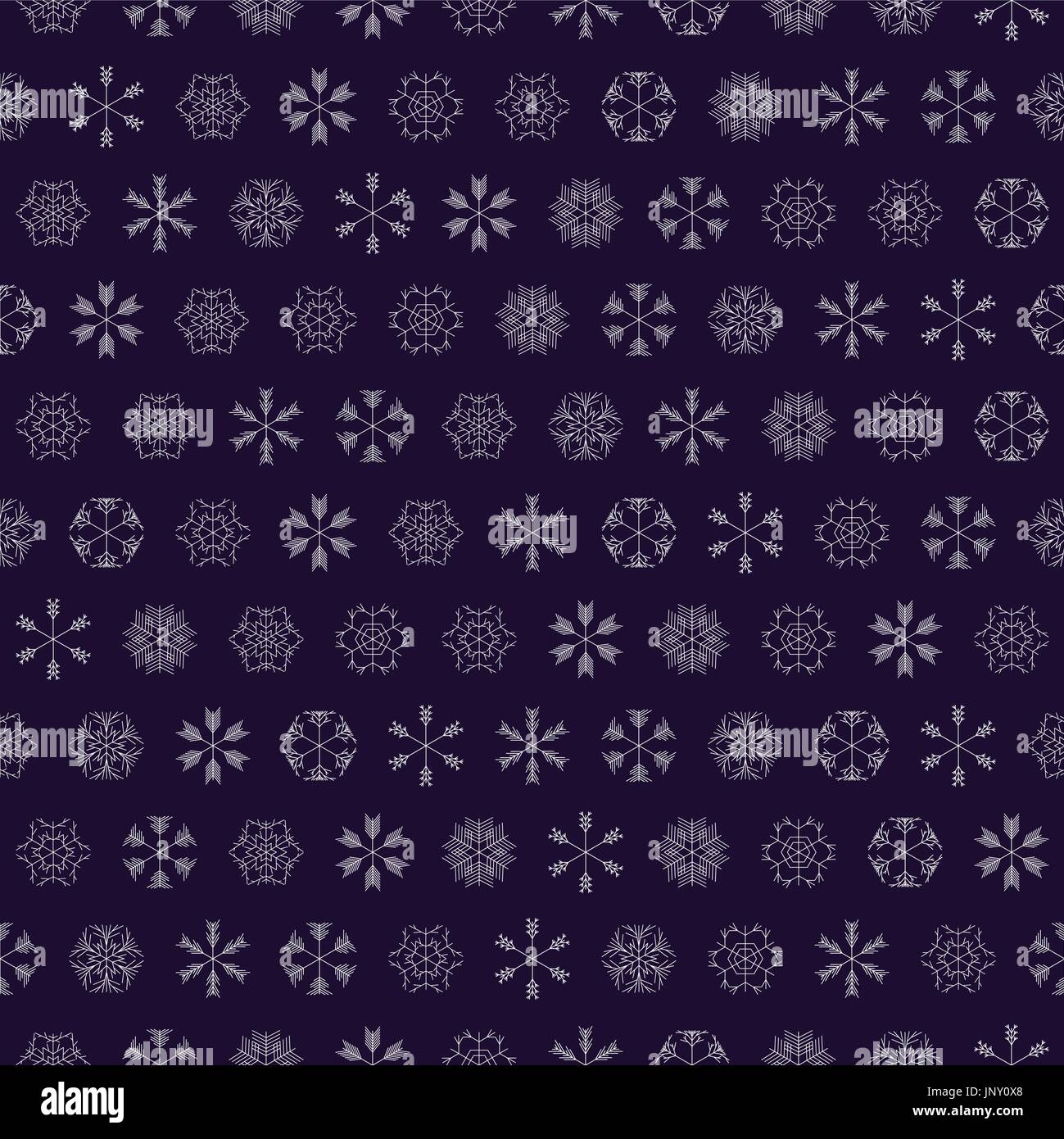 vector snowflakes seamless Stock Vector Image & Art - Alamy