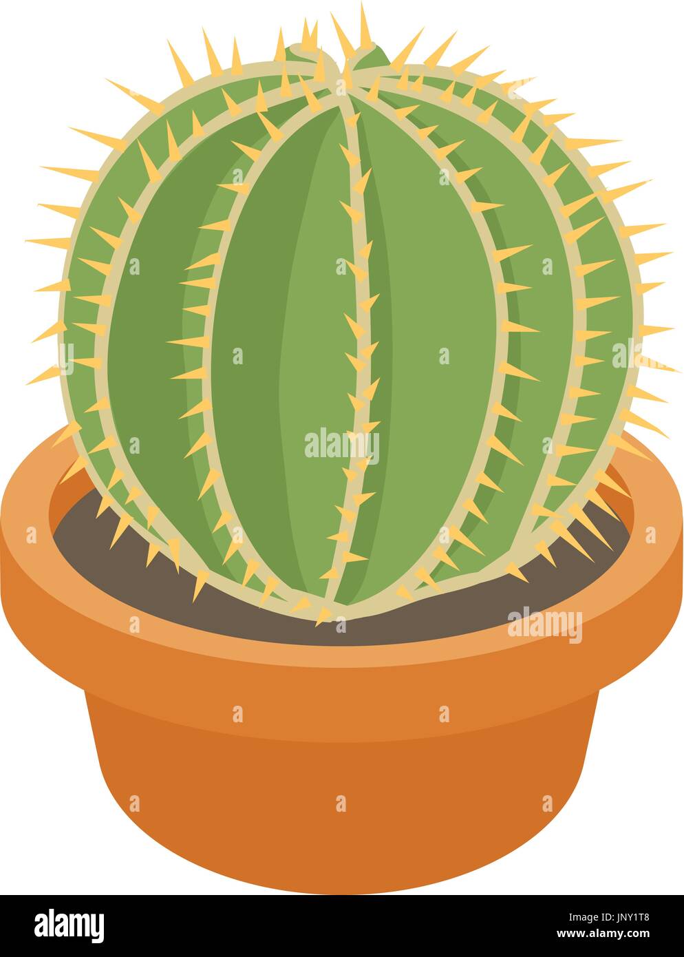 ball cactus icon, cartoon style Stock Vector Image & Art - Alamy