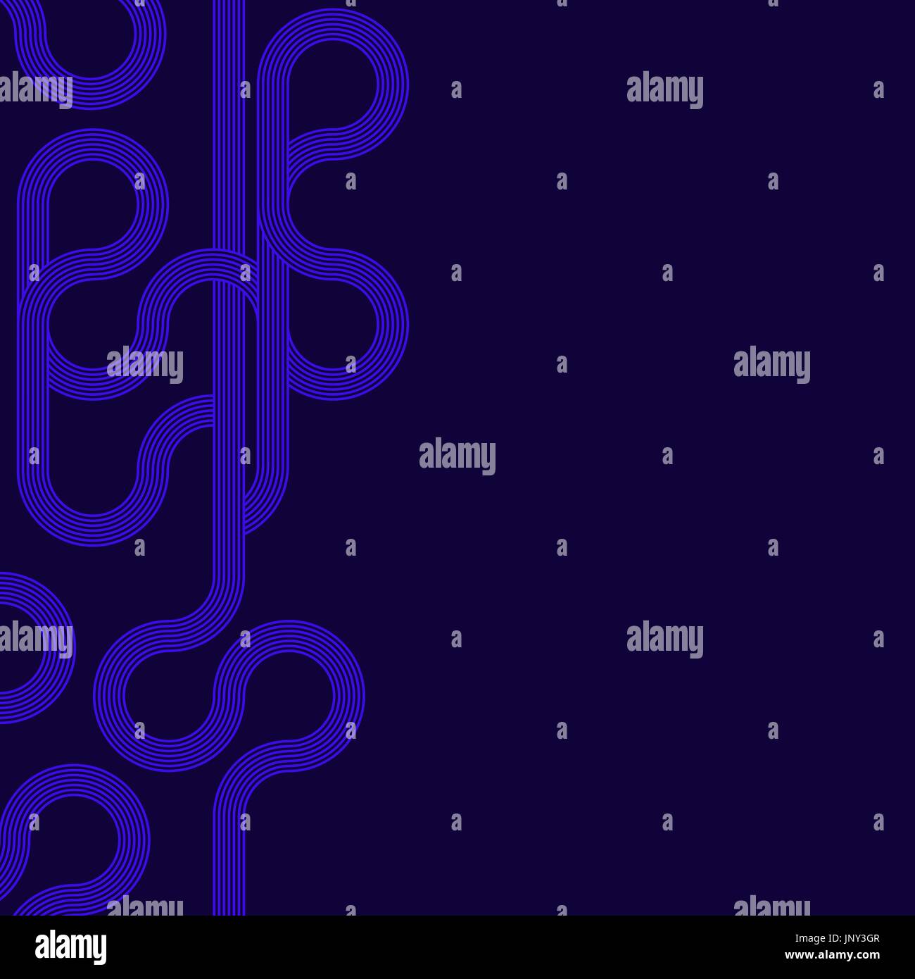 abstract vector background with stripes pattern - dark blue Stock ...