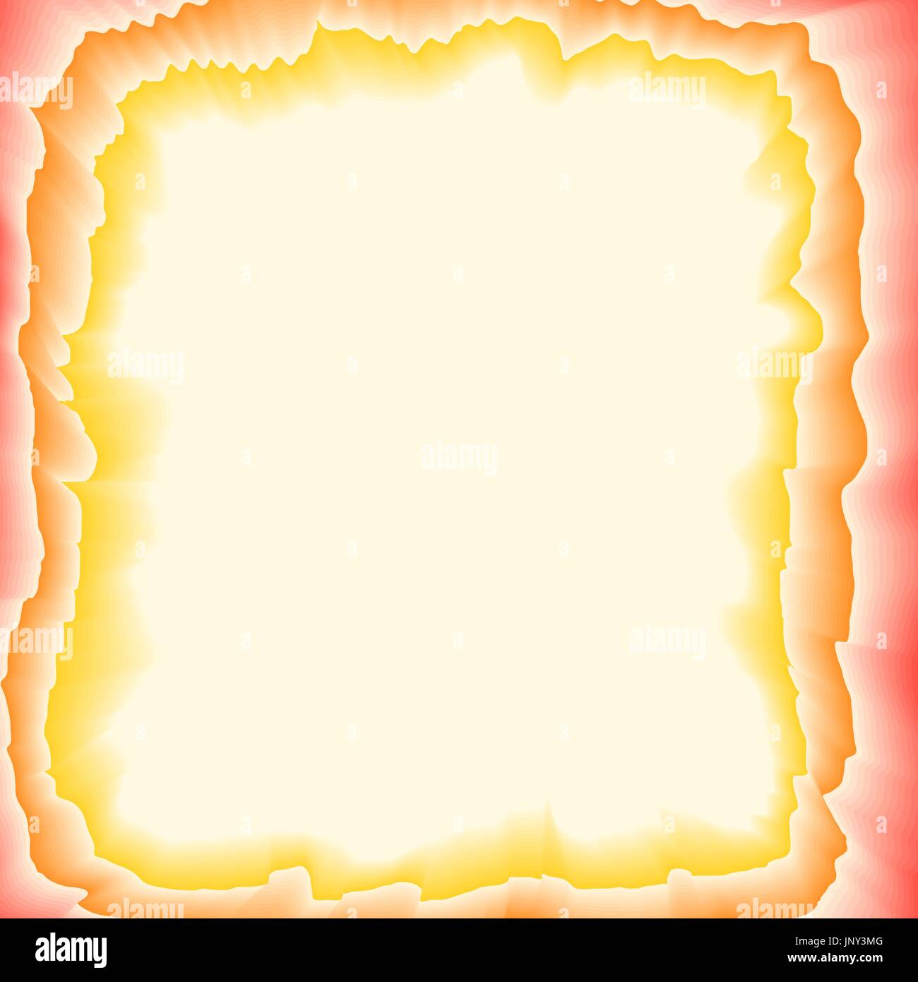 vector bright colored watercolor background - orange and yellow Stock Vector
