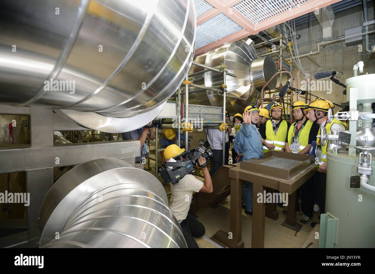ONAGAWA, Japan Members of a delegation of the International Atomic