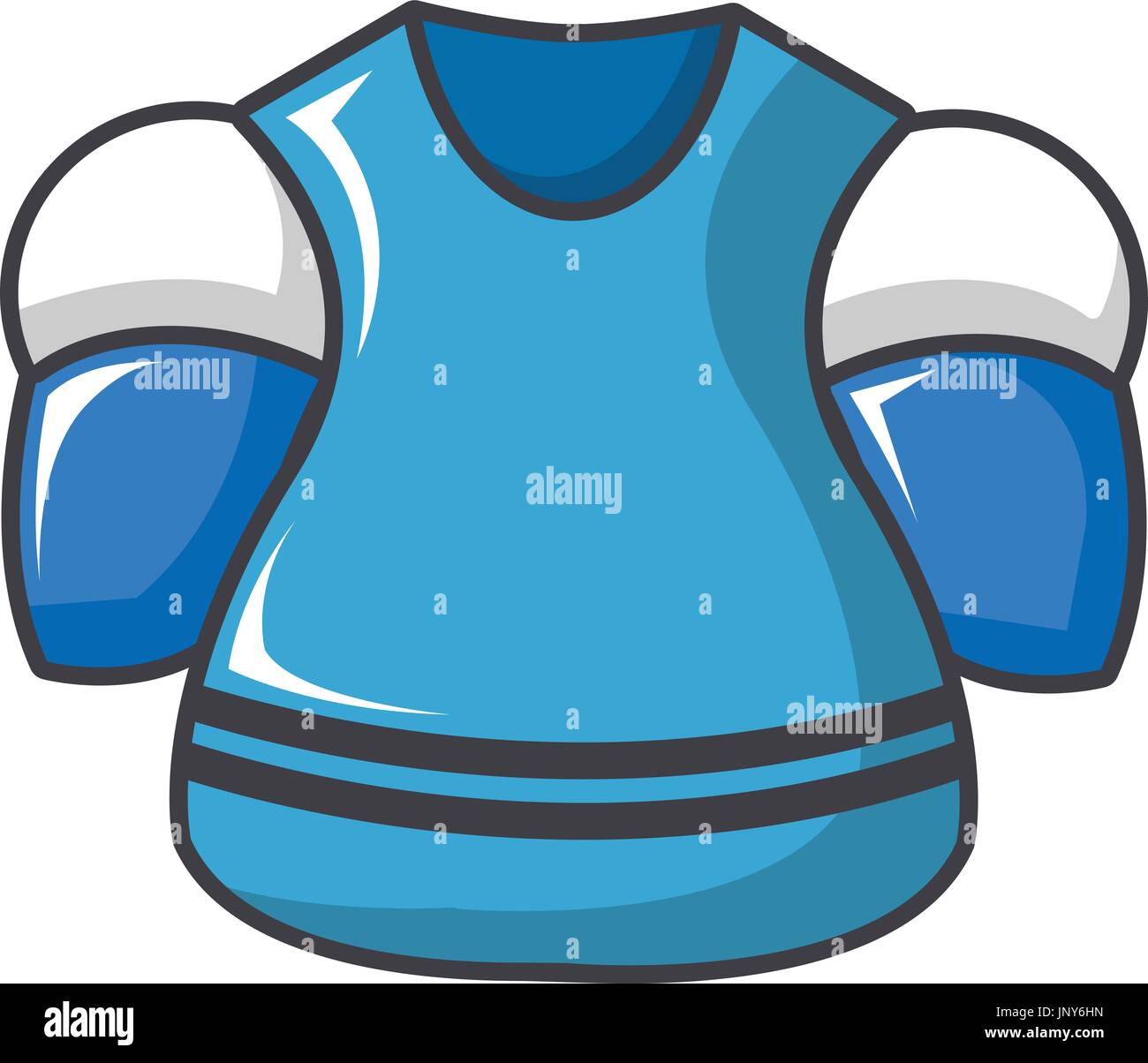 cartoon hockey jersey