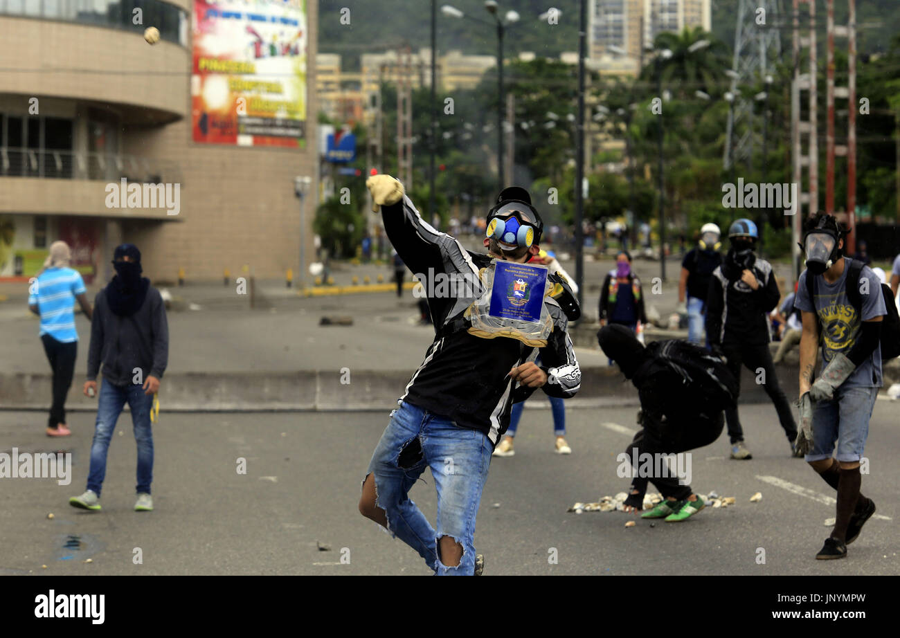 Valencia Carabobo Venezuela 30th July 2017 The