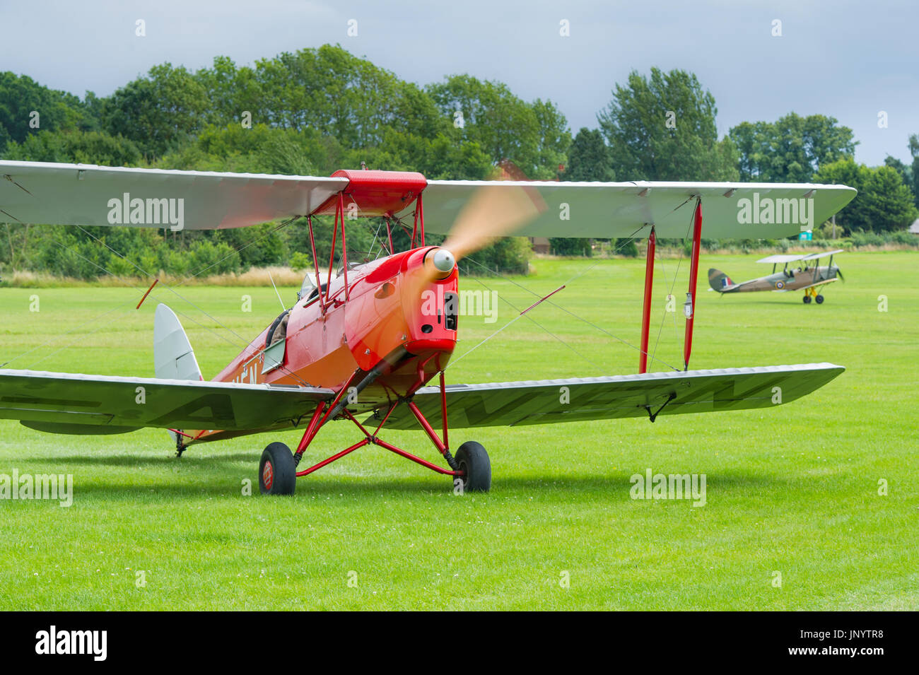 Old Warden Aerodrome, Bedfordshire UK. 30th July 2017. Members of the ...