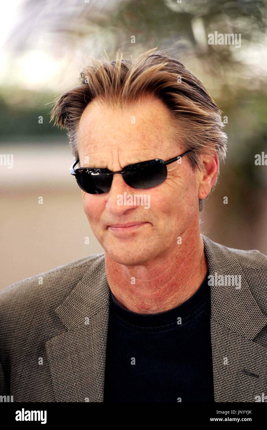 File. 31st July, 2017. SAM SHEPARD (born November 5, 1943, died: July 30, 2017), the Pulitzer Prize-winning playwright and Oscar-nominated actor, died at his home in Kentucky. He was 73. He died of complications of ALS aka Lou Gehrig's disease. Shepard authored more than 40 plays, winning the Pulitzer Prize for drama in 1979 for his play 'Buried Child.' The Broadway production of the drama was nominated for five Tony Awards in 1996. Pictured: May 19, 2005 - ''Don't Come Knocking'' Photocall.Cannes Film Festival 2005 .Sam Shepard. Credit: Globe Photos/ZUMAPRESS.com/Alamy Live News Stock Photo