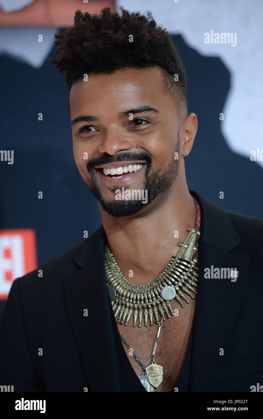 New York, NY, USA. 31st July, 2017. Eka Darville at arrivals for Netflix's Premiere of Marvel's THE DEFENDERS, BMCC Tribeca Performing Arts Center, New York, NY July 31, 2017. Credit: Kristin Callahan/Everett Collection/Alamy Live News Stock Photo