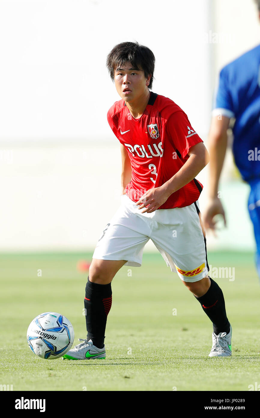 Tokyo, Japan. 31st July, 2017. Shoya Onishi (Reds youth) Football