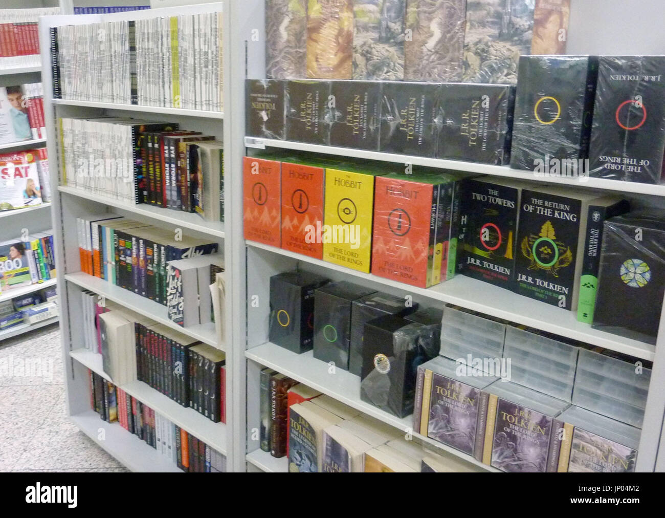 BEIJING, China - Photo shows shelves in a state-run bookstore in ...