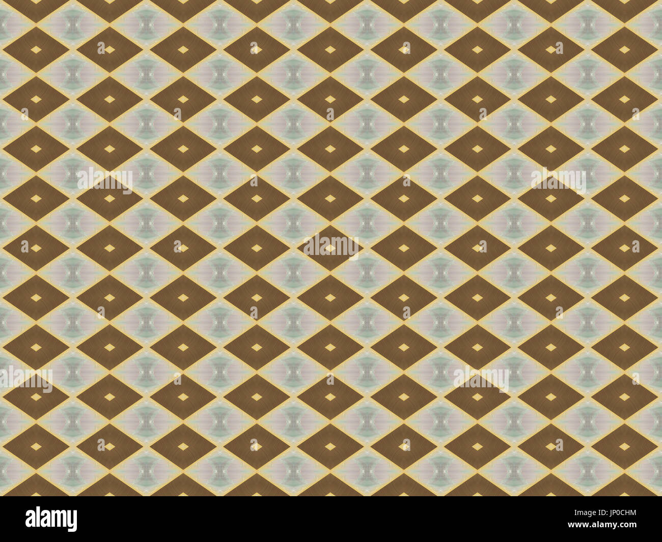 Gold Diamonds Background Pattern Stock Photo