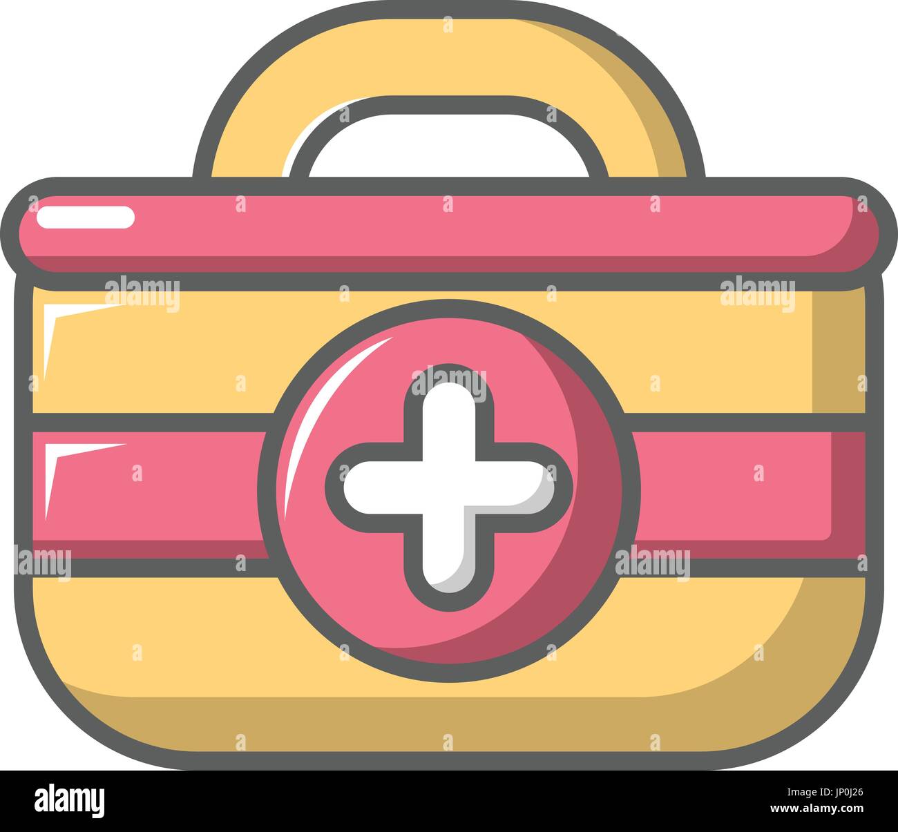 First aid bag icon, cartoon style Stock Vector Image & Art Alamy