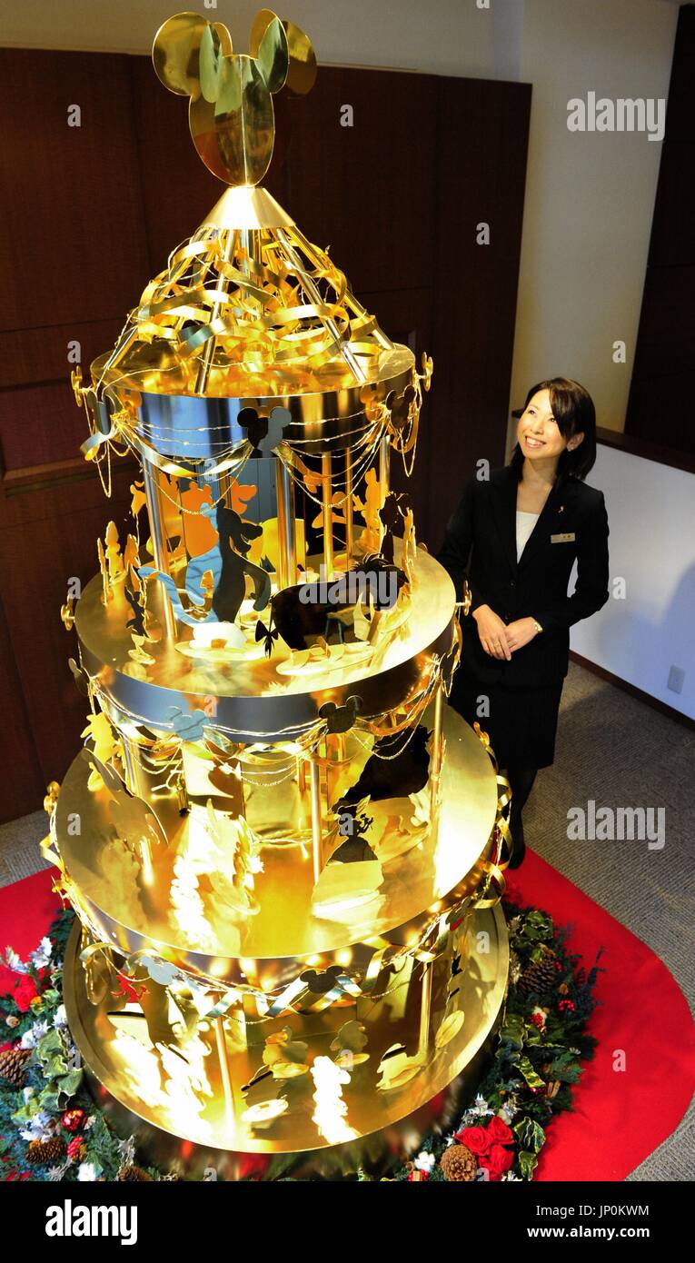 TOKYO, Japan - Tanaka Kikinzoku Jewelry unveils a horse figurine made of pure gold at the Ginza Tanaka main shop in Tokyo on Sept. 25, 2013. The 13-centimeter-high figurine, produced to mark TOKYO, Japan - Tanaka Kikinzoku Jewelry unveils a horse figurine made of pure gold at the Ginza Tanaka main shop in Tokyo on Sept. 25, 2013. The 13-centimeter-high figurine, produced to mark