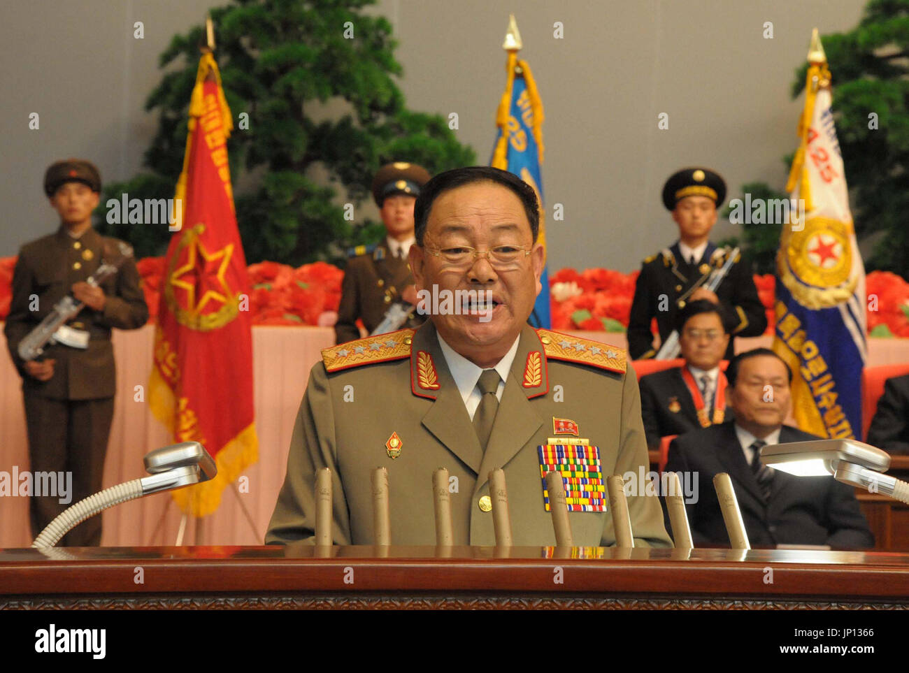 Pyong Chul PYONGYANG, North Korea - File photo shows Hyon Yong Chol, chief of the ...
