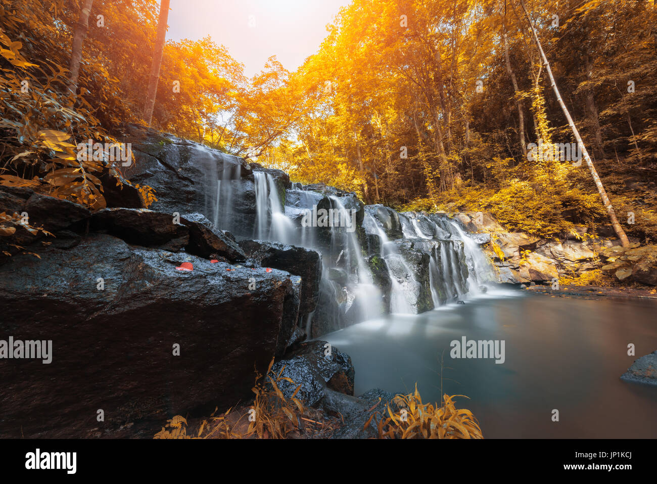 Sam Waterfall Samlan waterfall hi-res stock photography and images - Alamy