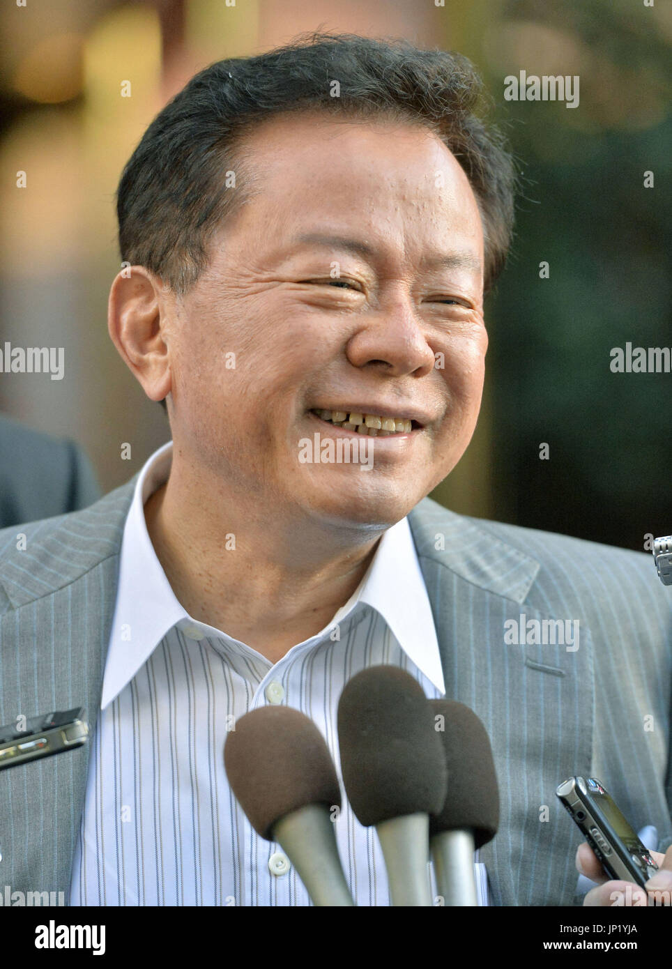 BUENOS AIRES, Argentina - Naoki Inose, governor of Tokyo, smiles in ...