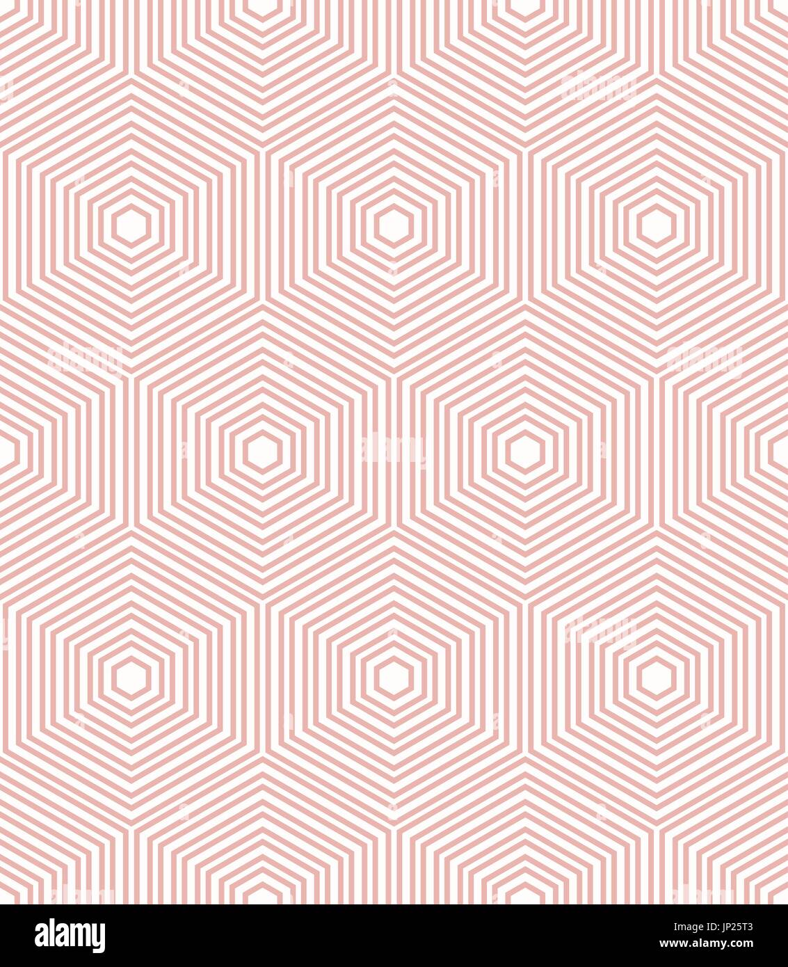 Seamless Abstract Vector Pattern With Hexagons Stock Vector Image & Art ...