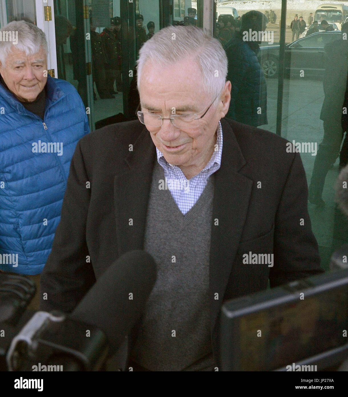 PYONGYANG, North Korea - Former U.S. Ambassador to South Korea Donald ...
