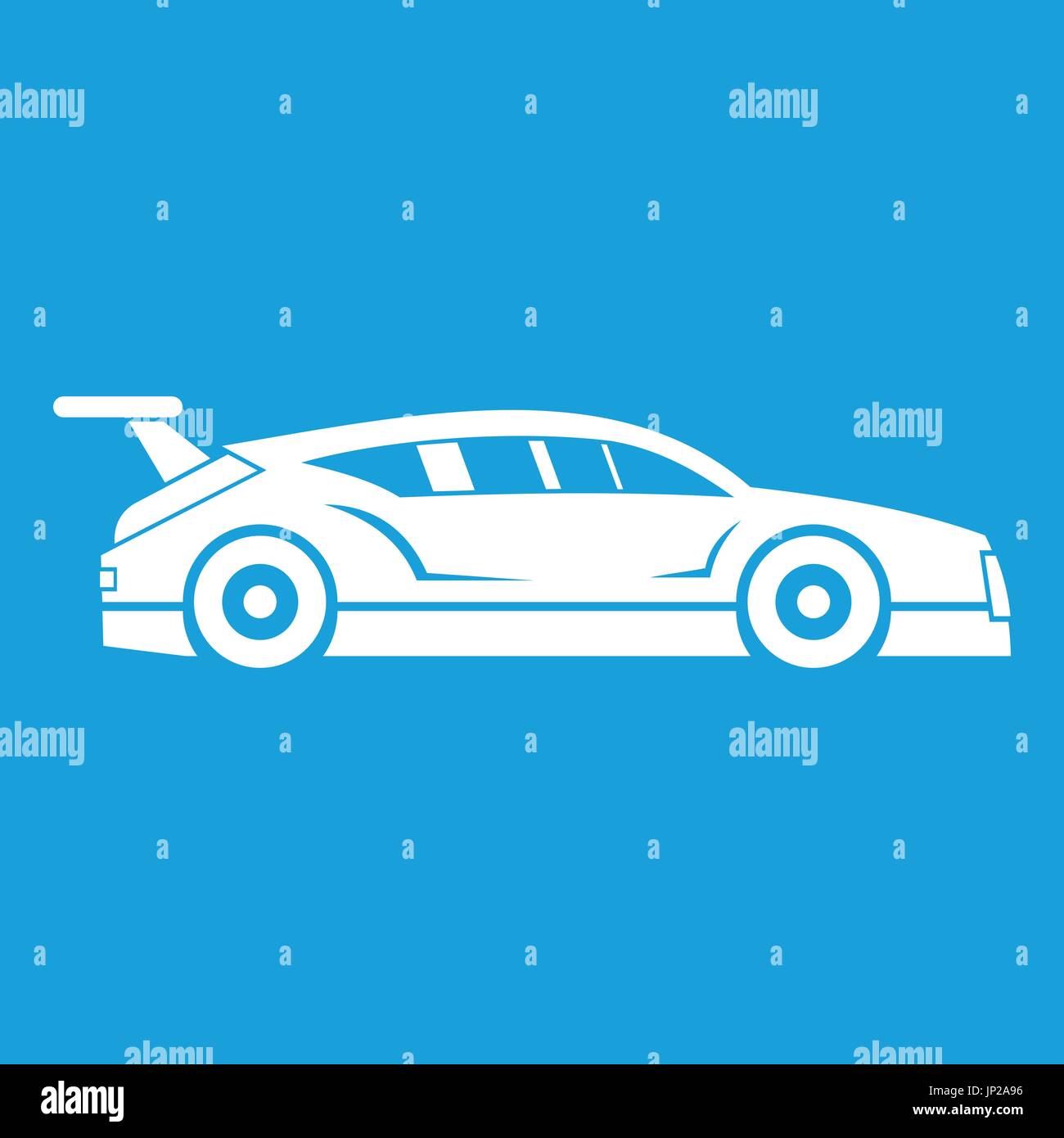 Rally racing car icon white Stock Vector Image & Art - Alamy