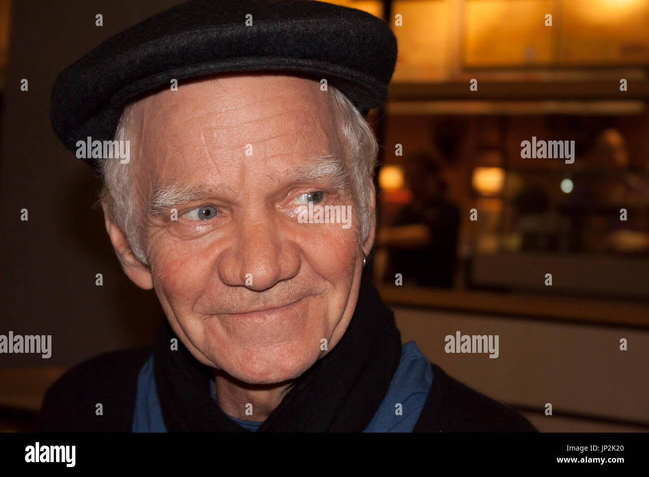 Portrait of Michael J Pollard celebrity character actor Stock Photo Alamy