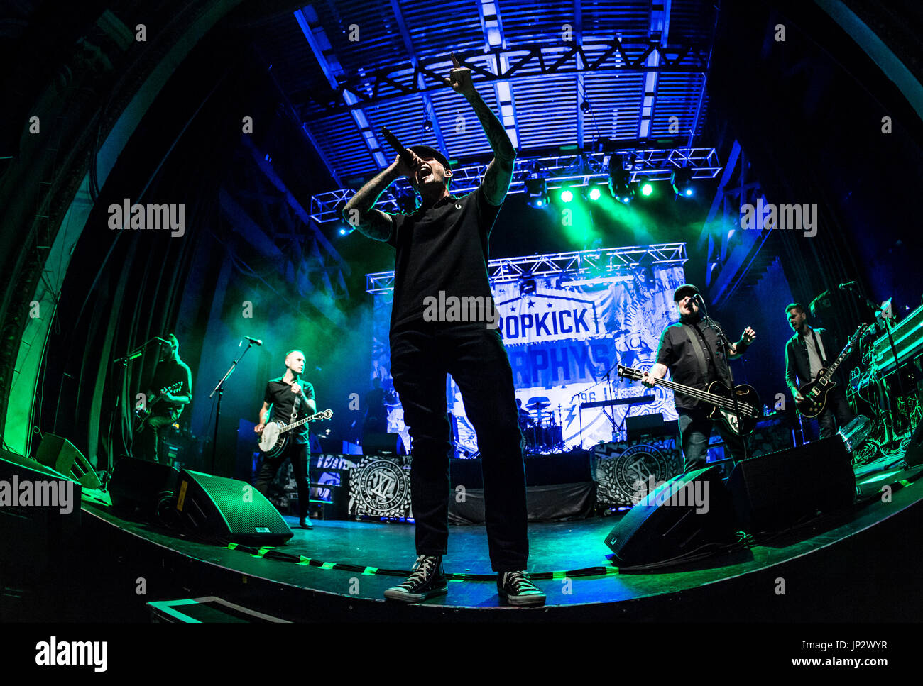 Dropkick Murphys performing live at the O2 Academy in Bournemouth ...