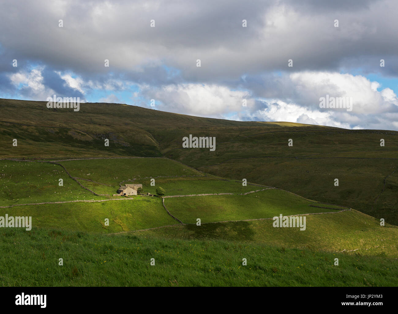 Farmhouse in Coverdale, Yorkshire Dales National Park, North Yorkshire