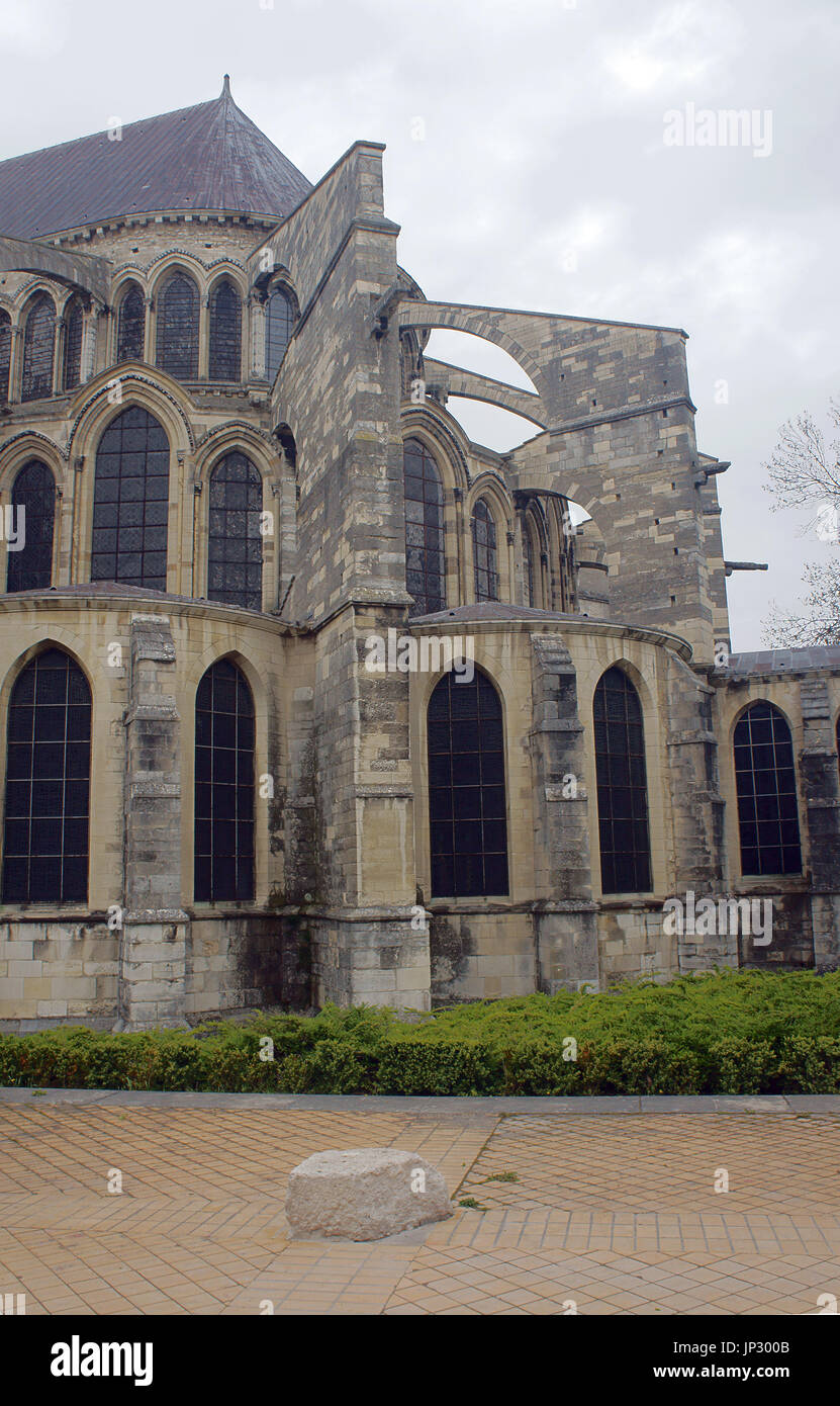 Saint Remi Basilica in Reims, France Stock Photo Alamy