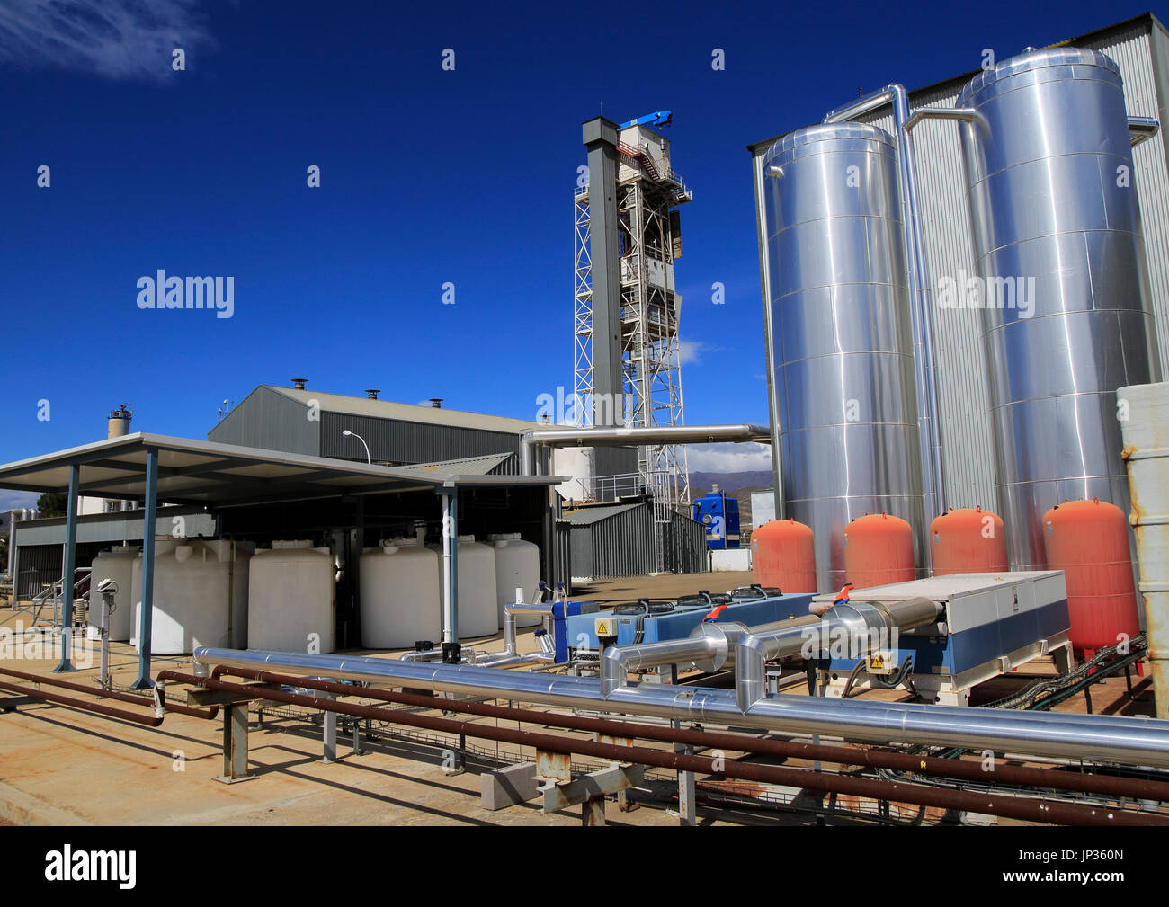 Desalinisation plant at the solar energy scientific research centre